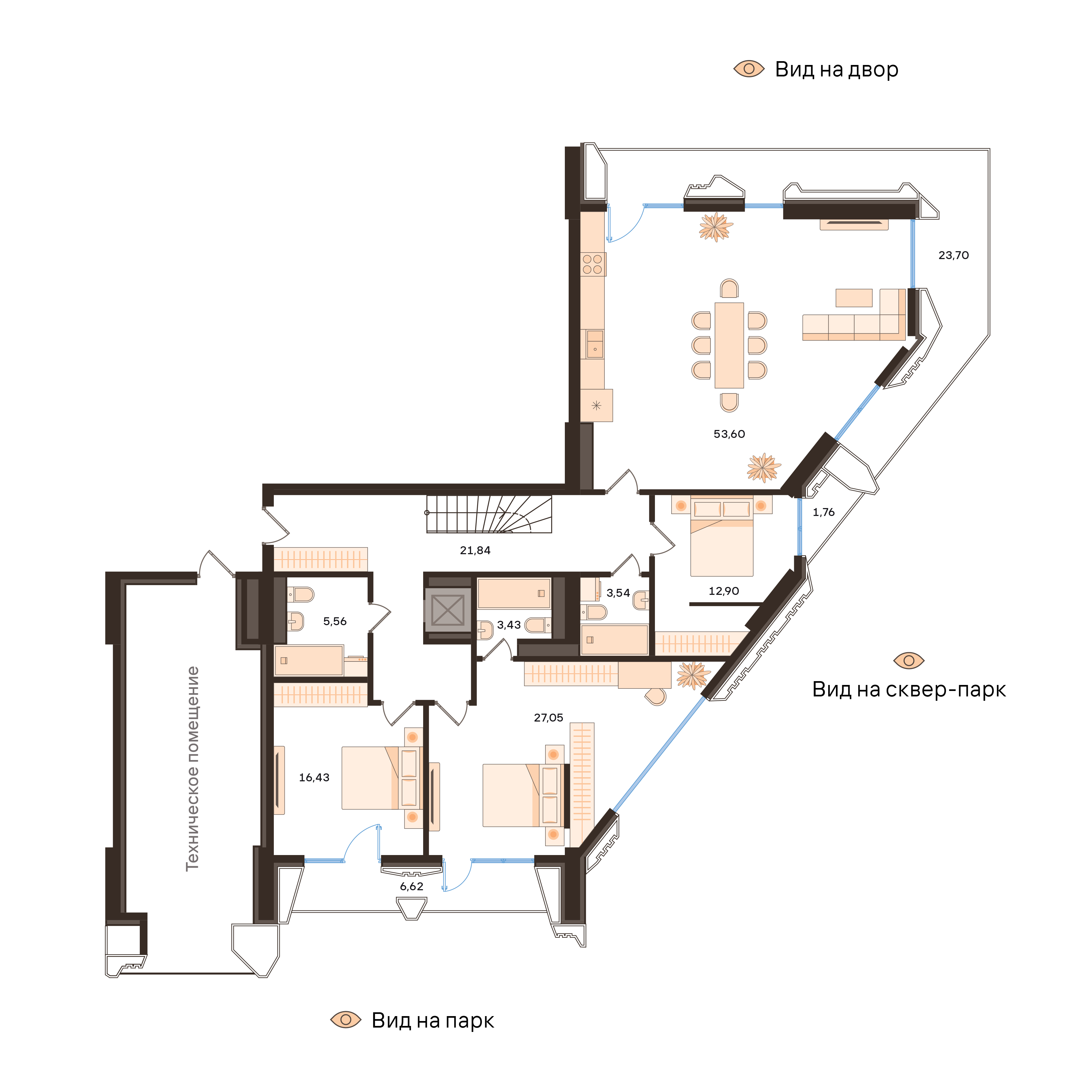 6-room No. 56