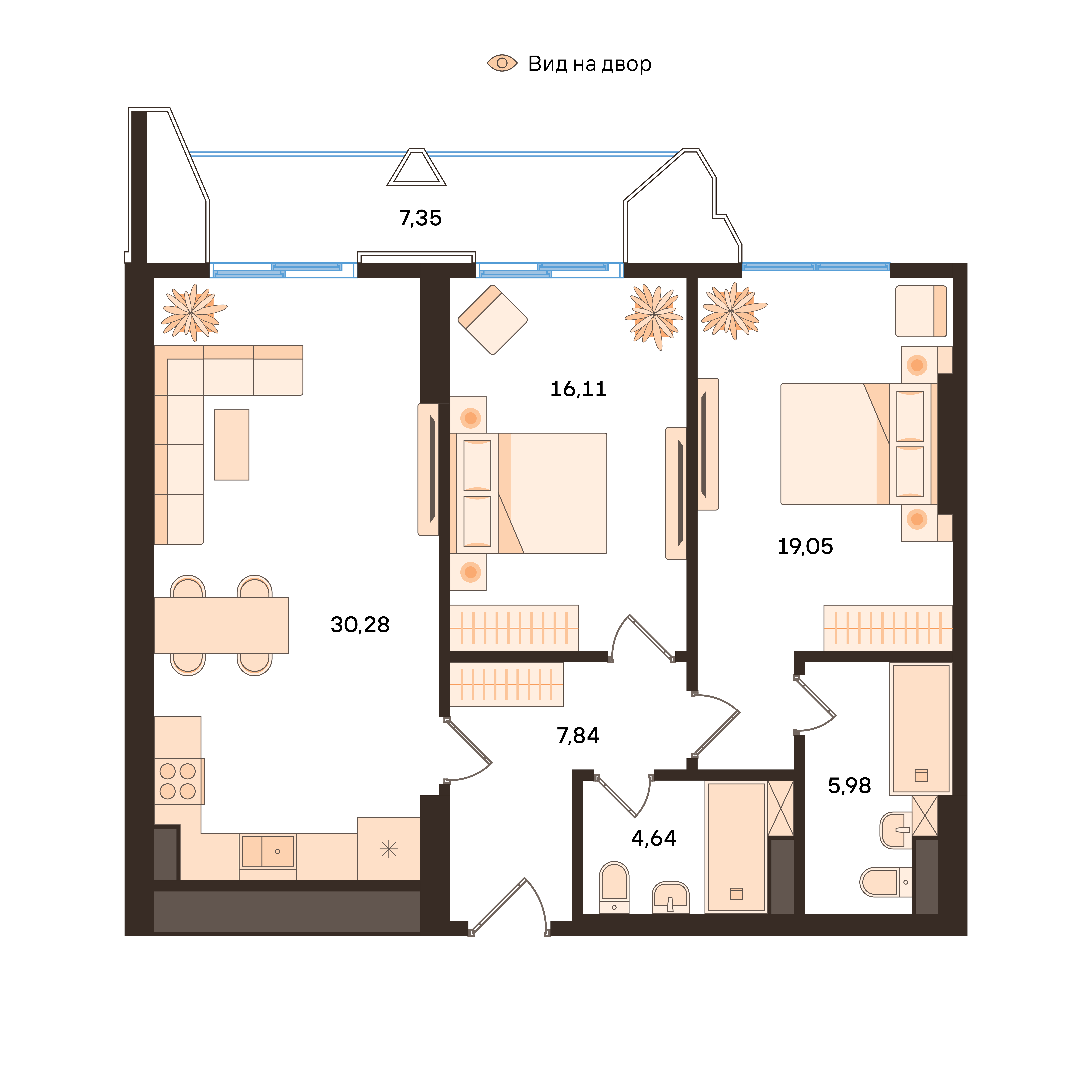 3-room No. 168