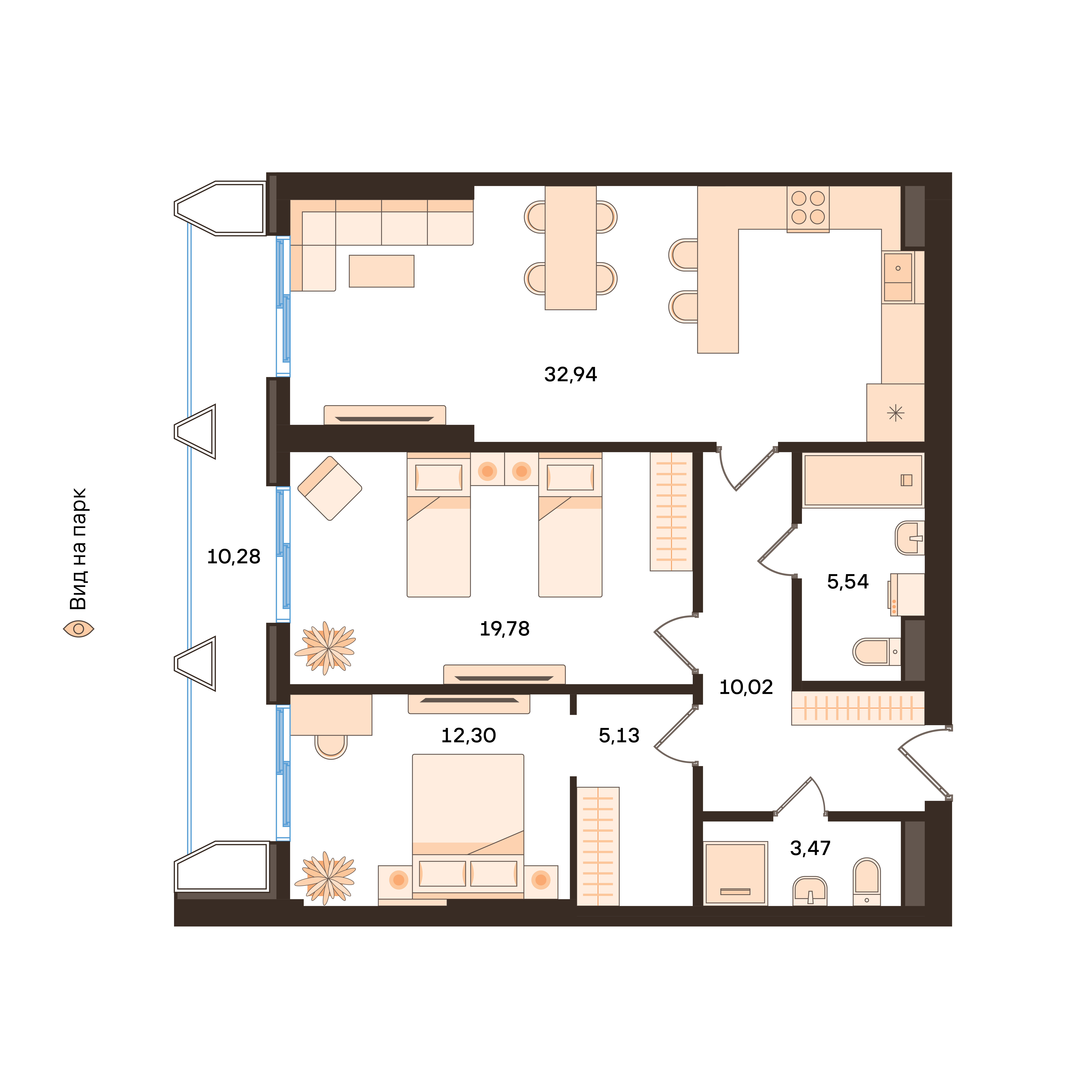 3-room No. 70