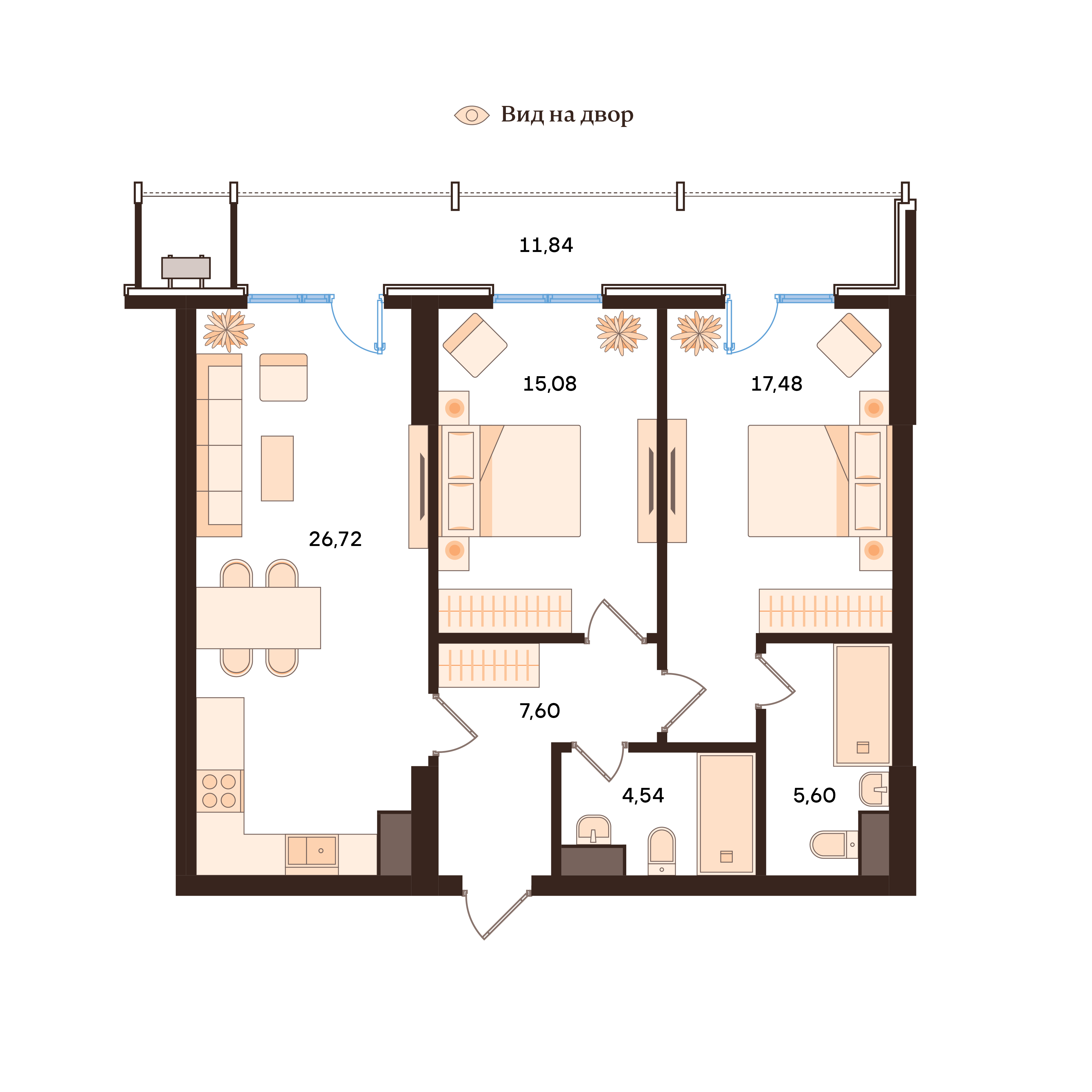 3-room No. 163