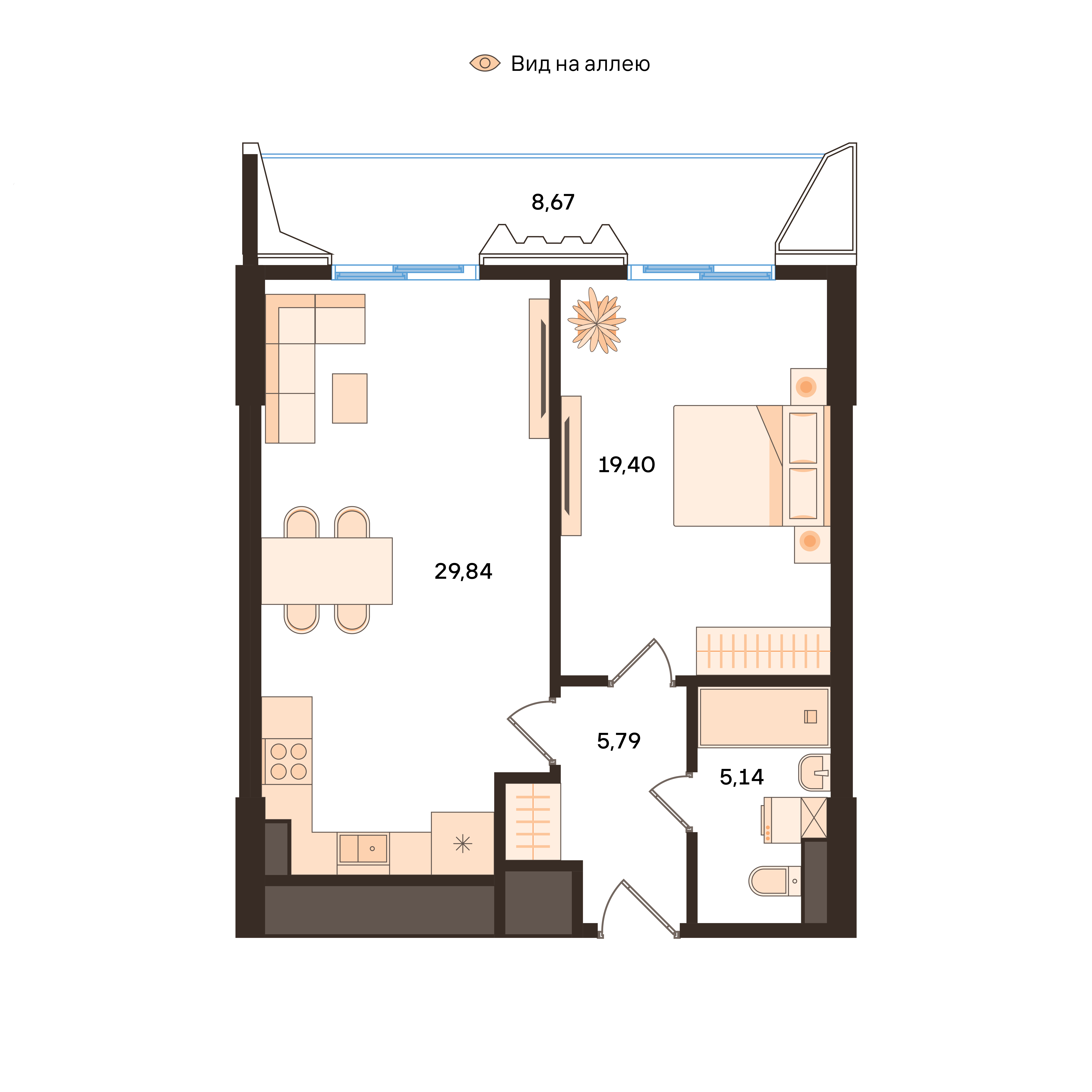 2-room No. 219