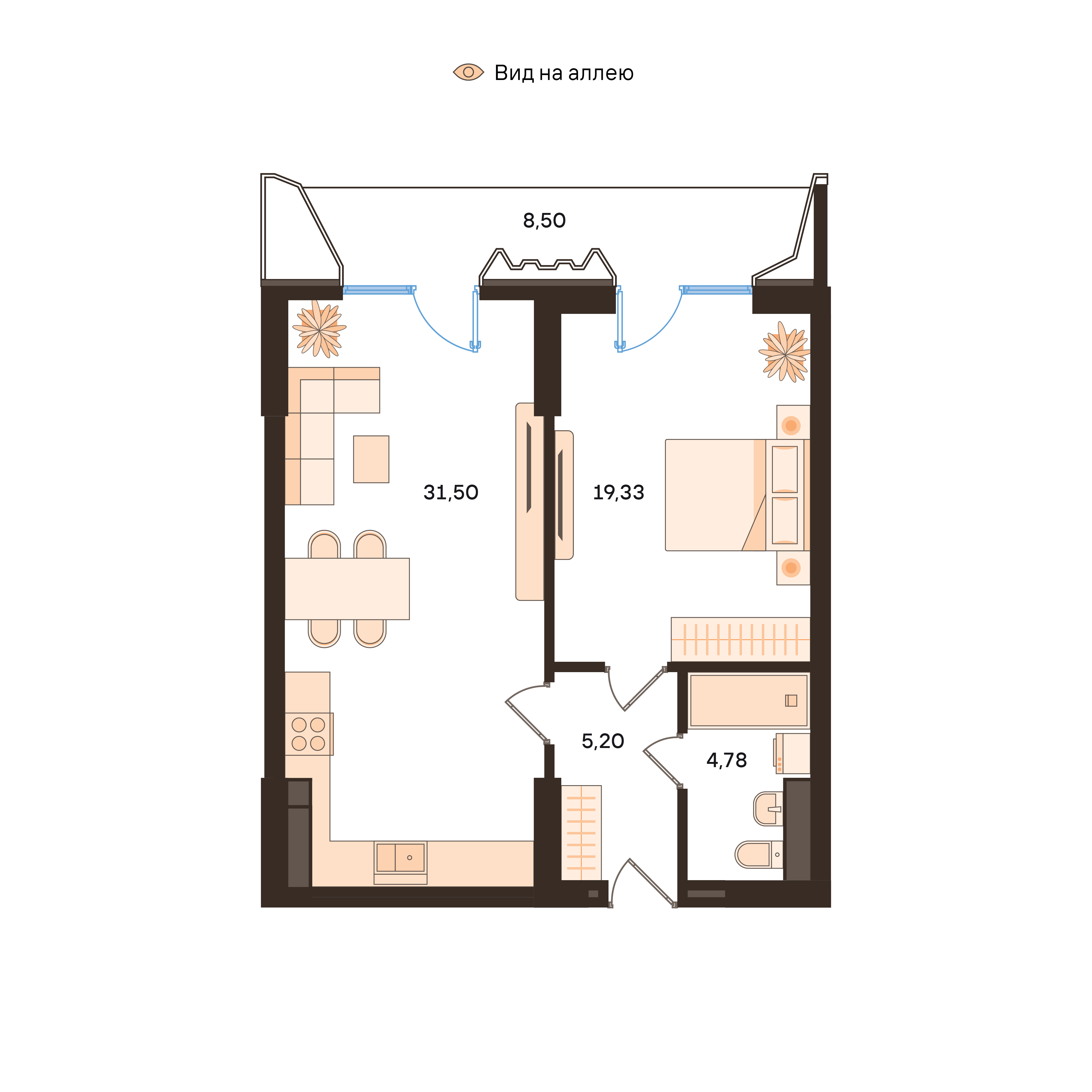 2-room No. 354