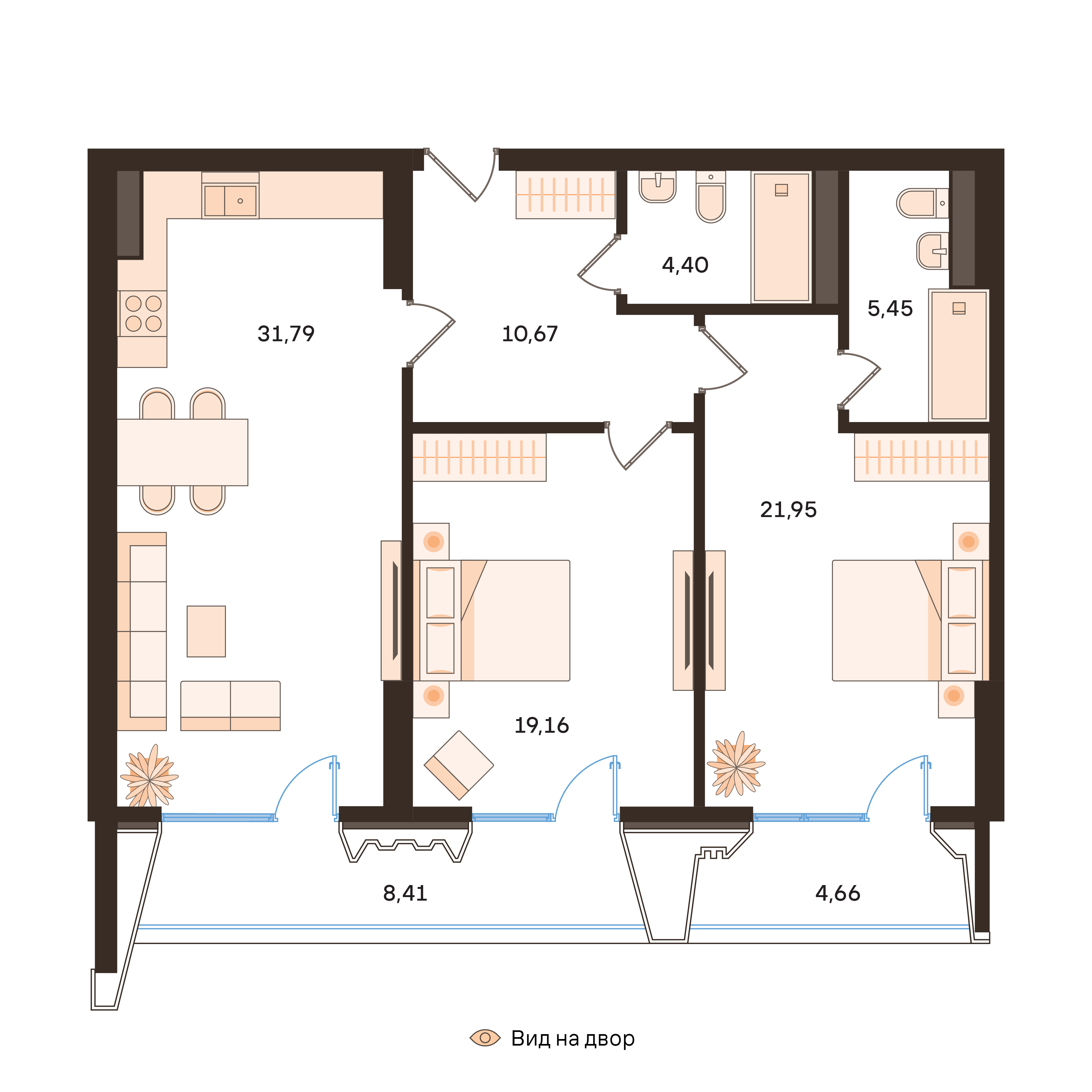3-room No. 268