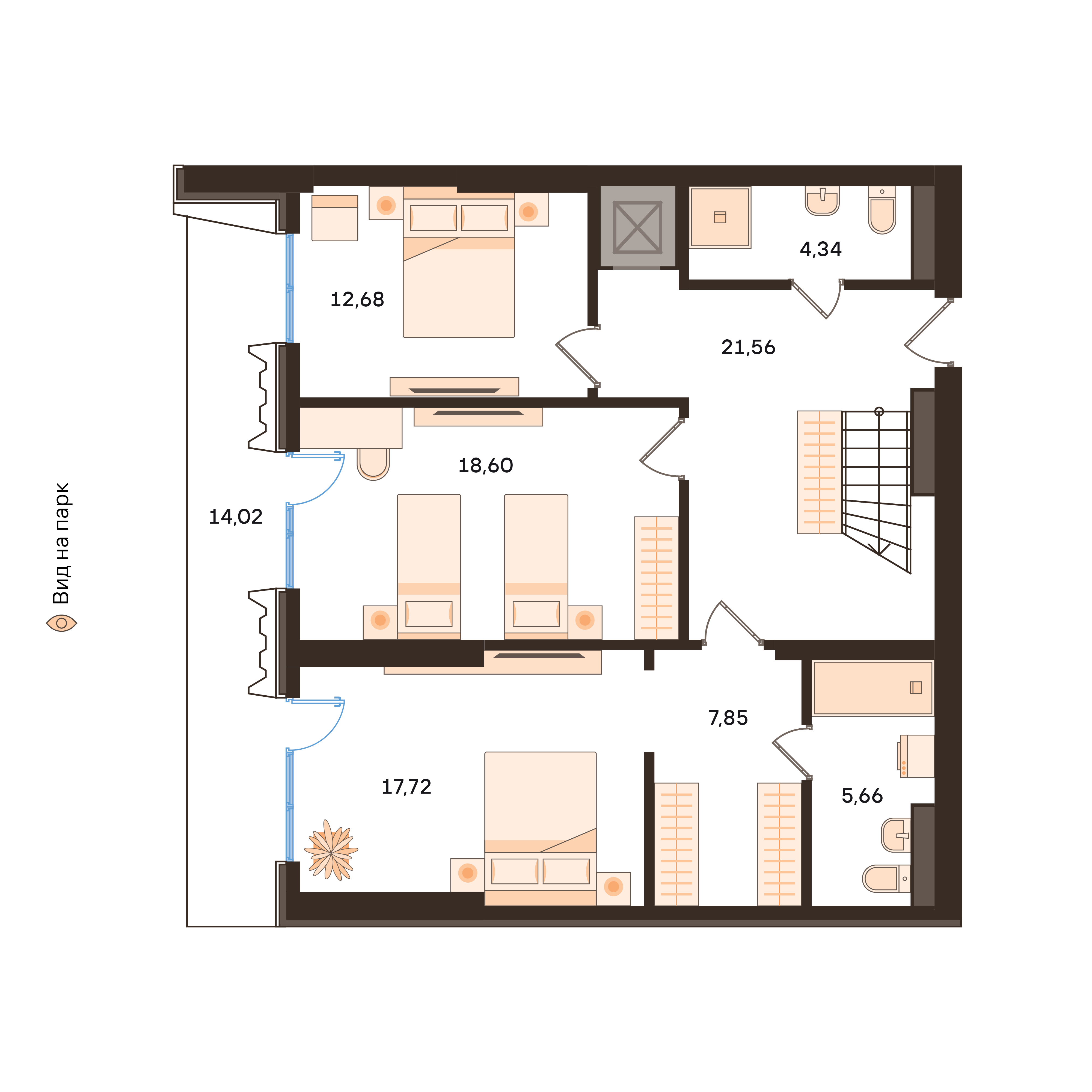 6-room No. 258