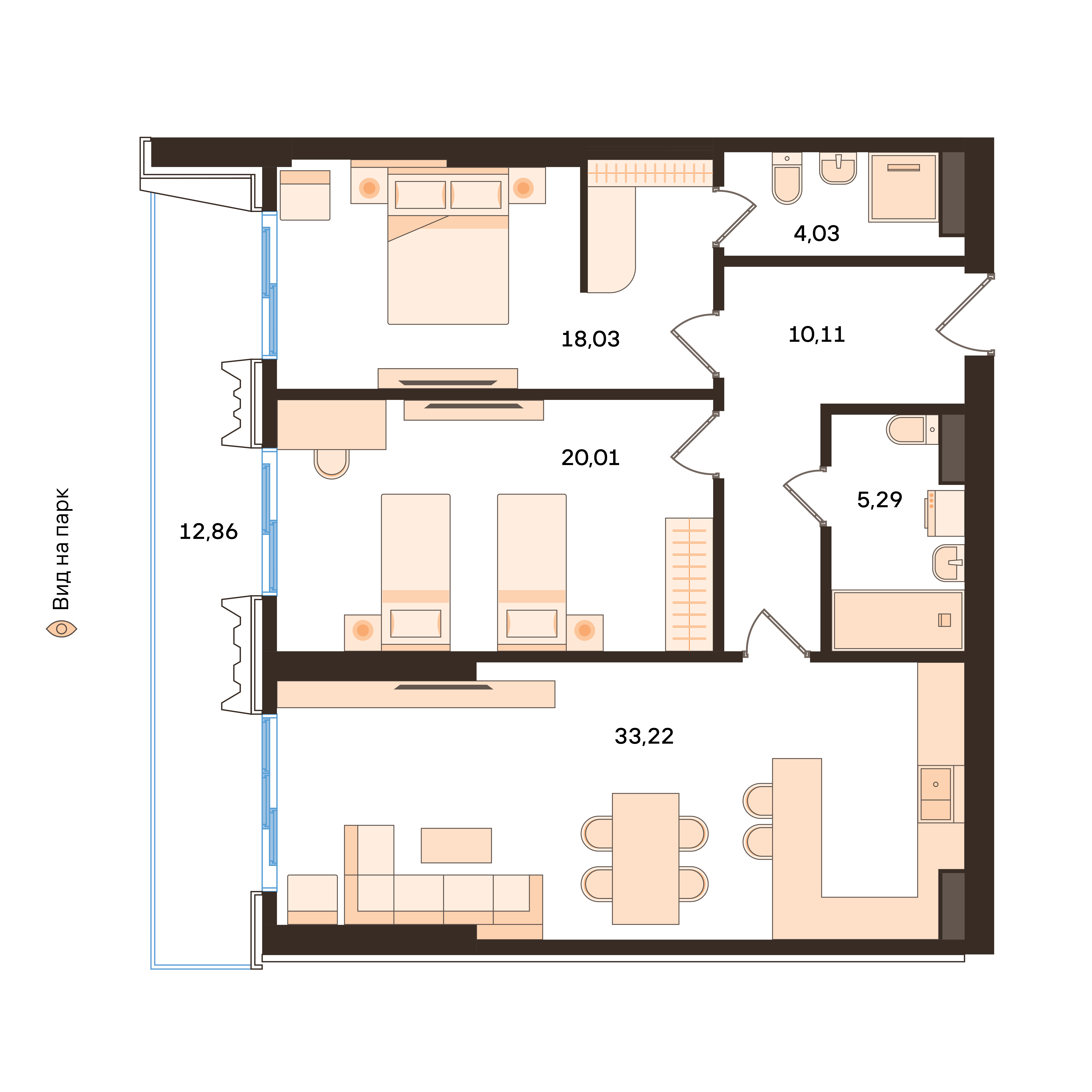 3-room No. 198