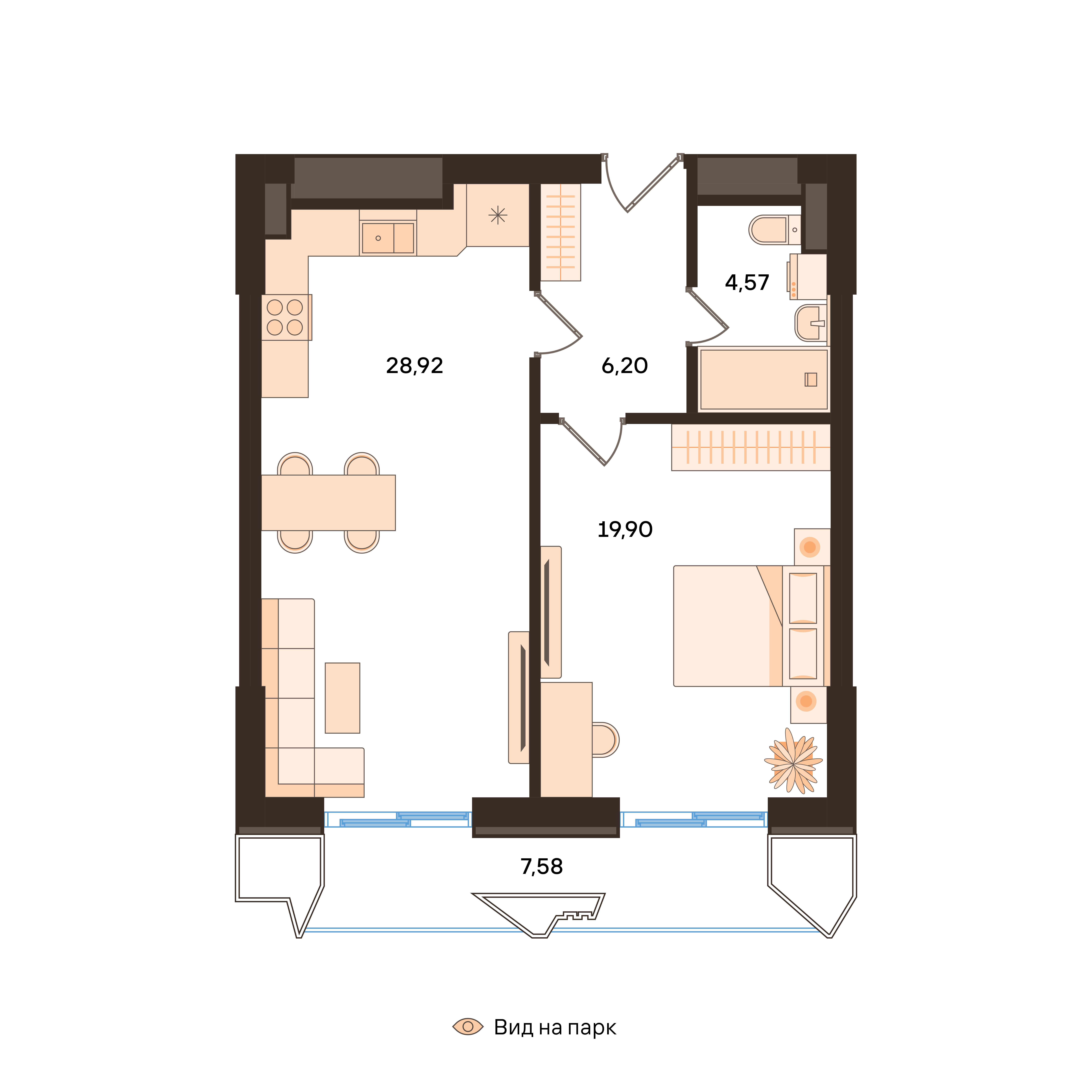 2-room No. 92