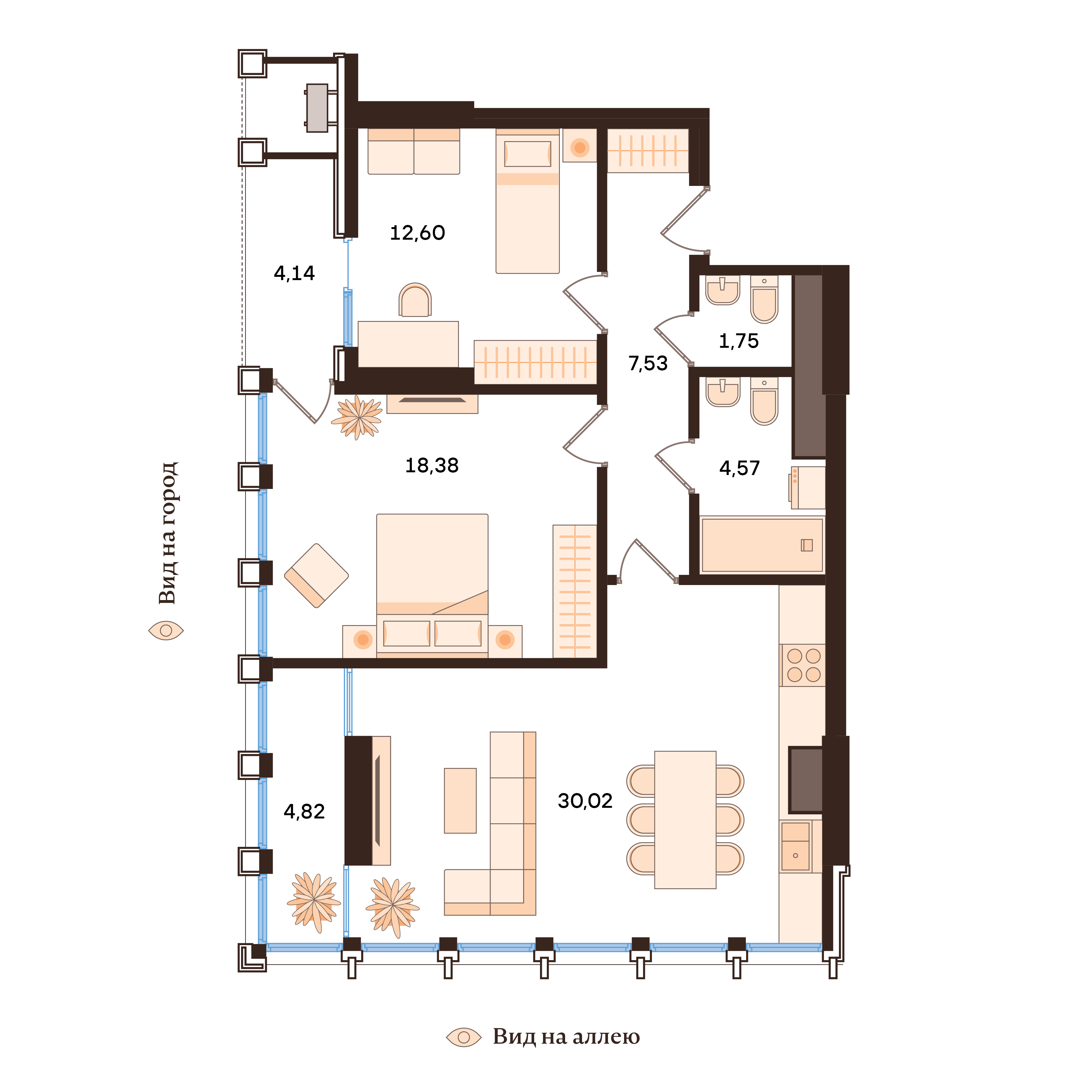 3-room No. 19