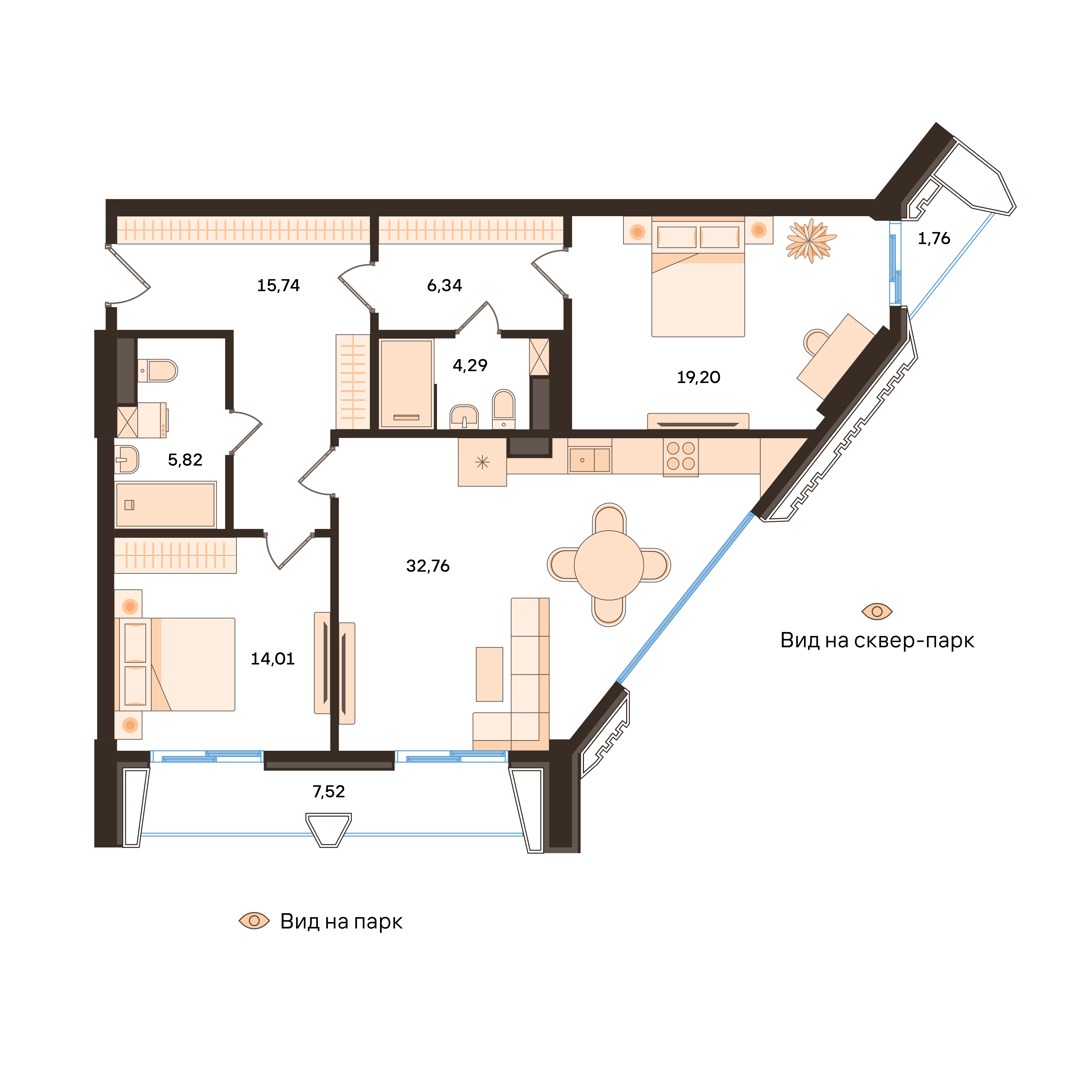 3-room No. 44