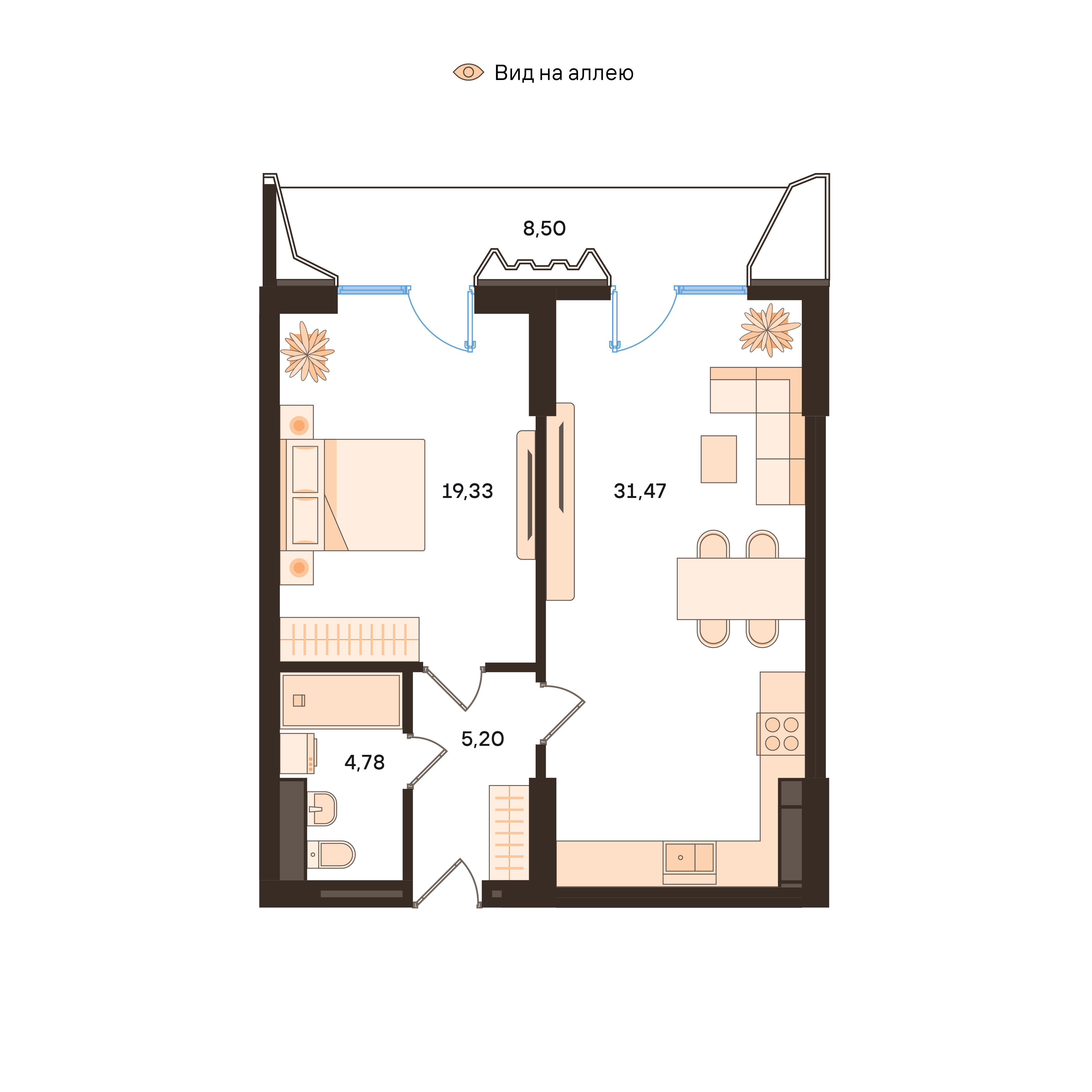 2-room No. 355