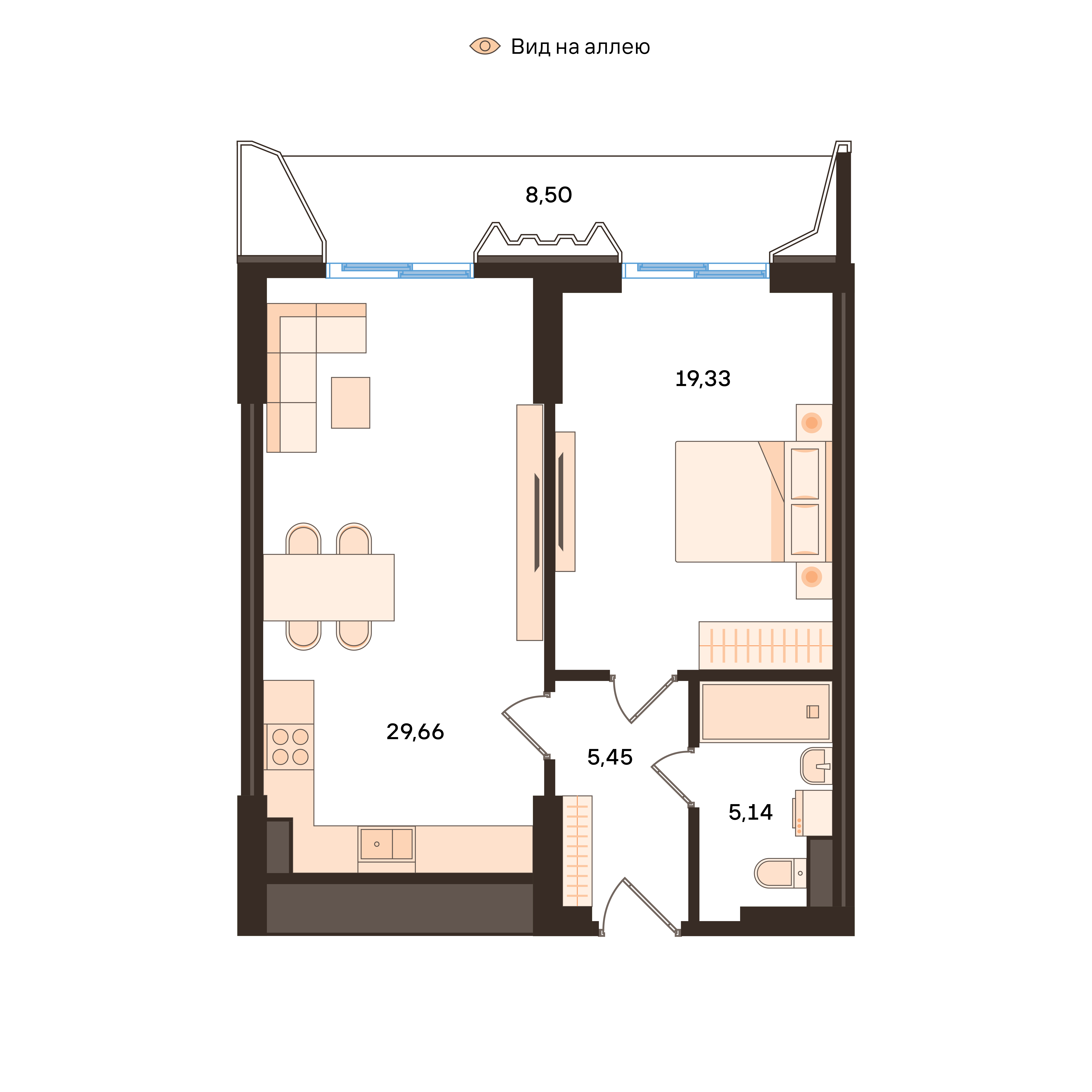 2-room No. 307