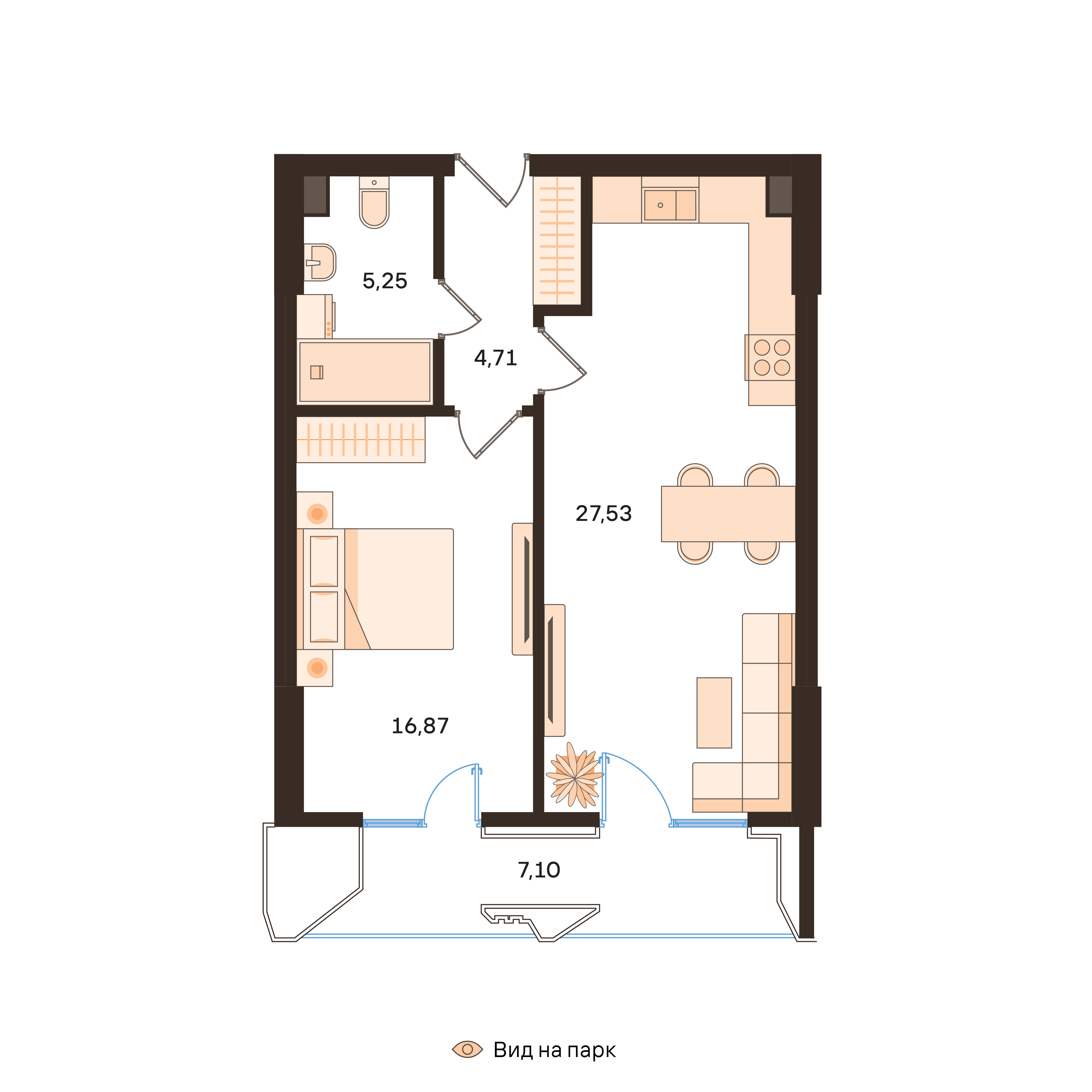 2-room No. 102